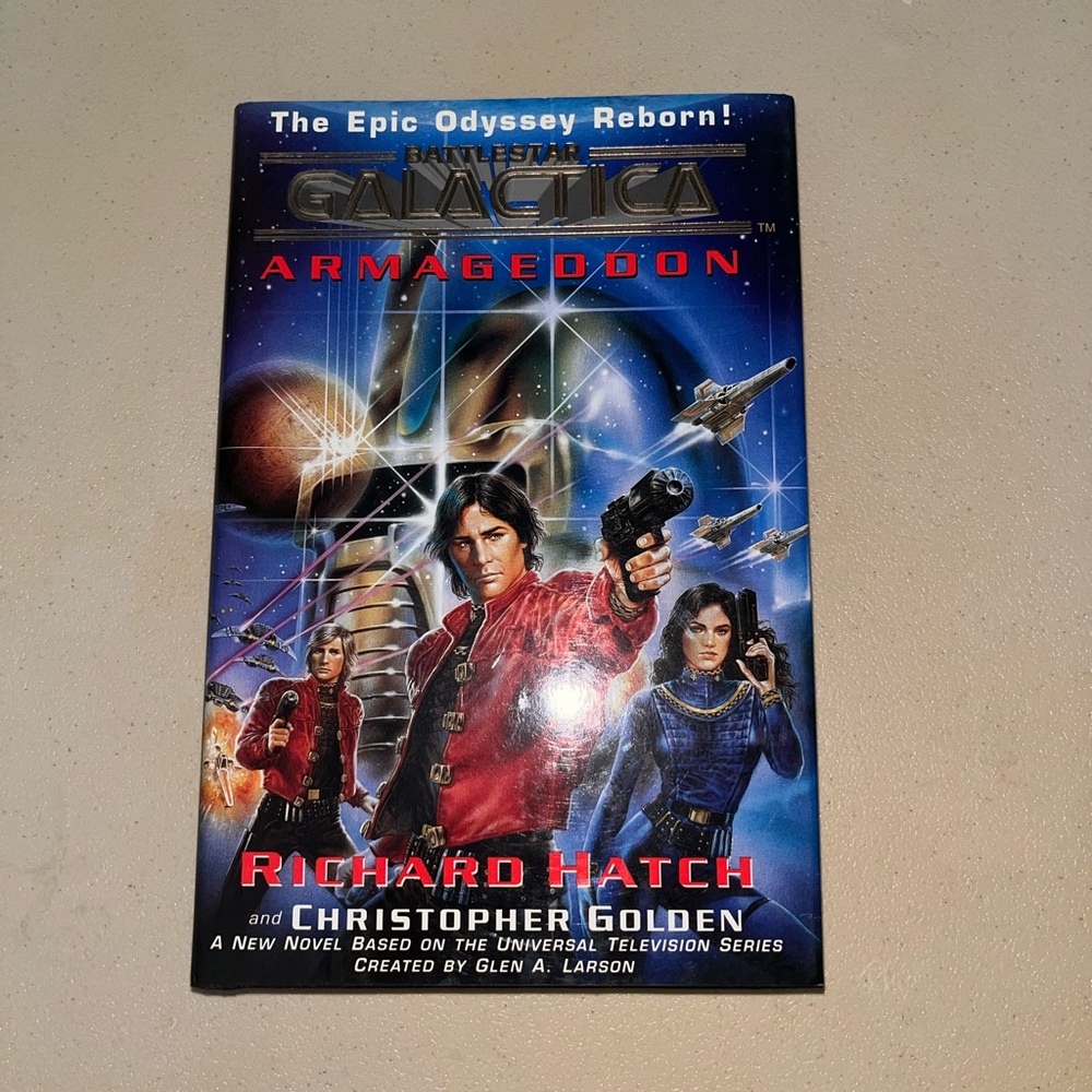 Battlestar Galactica Armageddon Hardcover Book